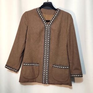 VTG Women's Paul Schnell Blazer Jacket Size 6